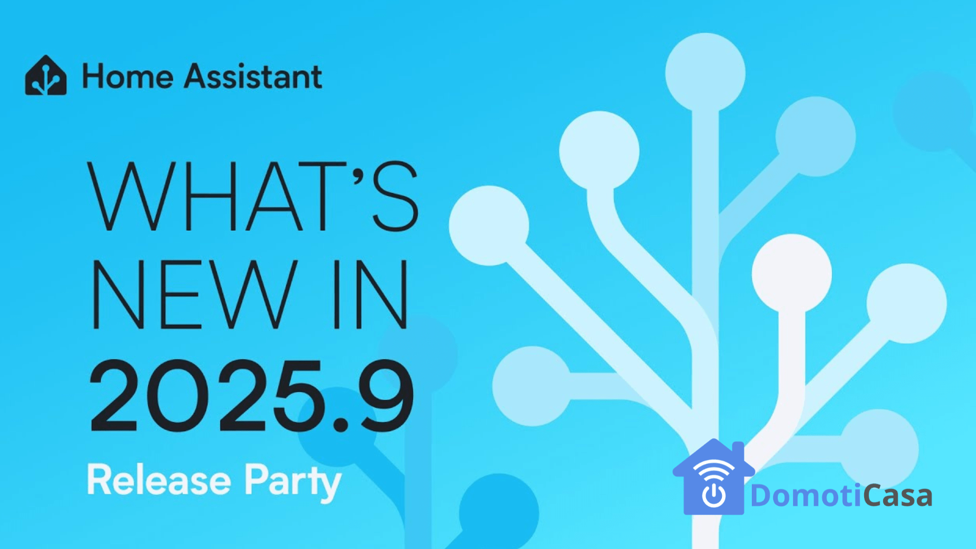 Home Assistant 2025.9 aggiornamento tutto dedicato all’esperienza utente