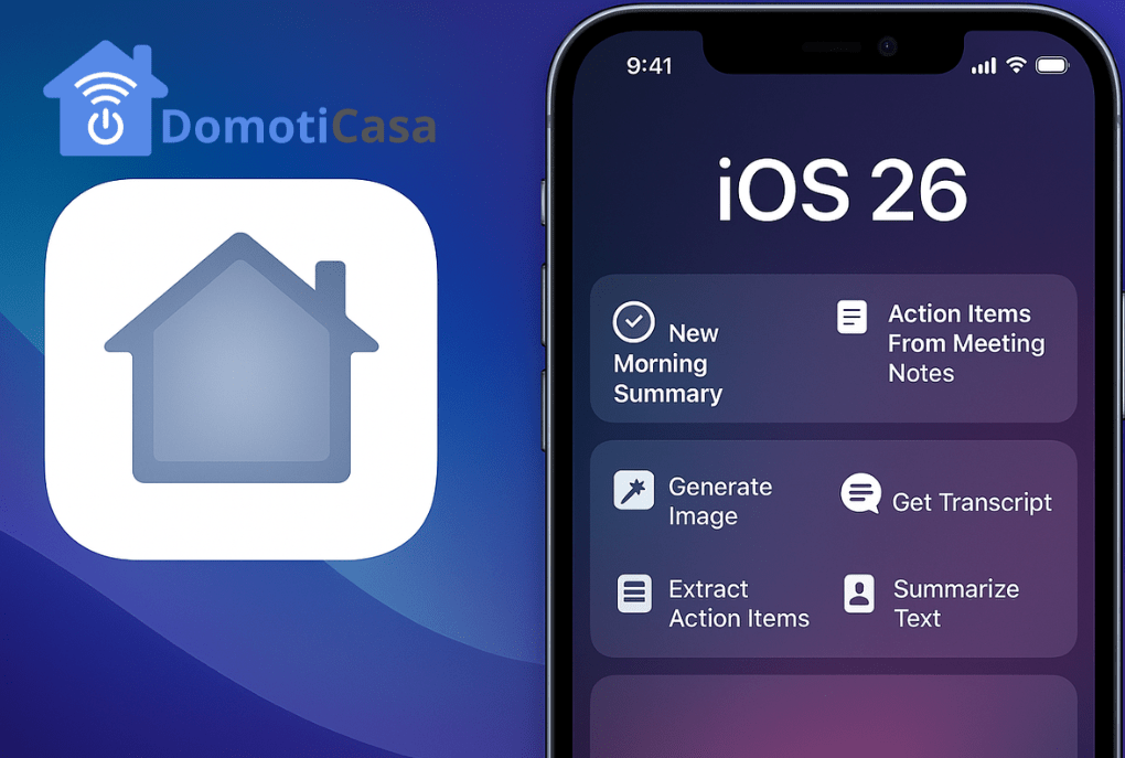 iOS 26 e la domotica arrivano Apple Home e i nuovi Comandi