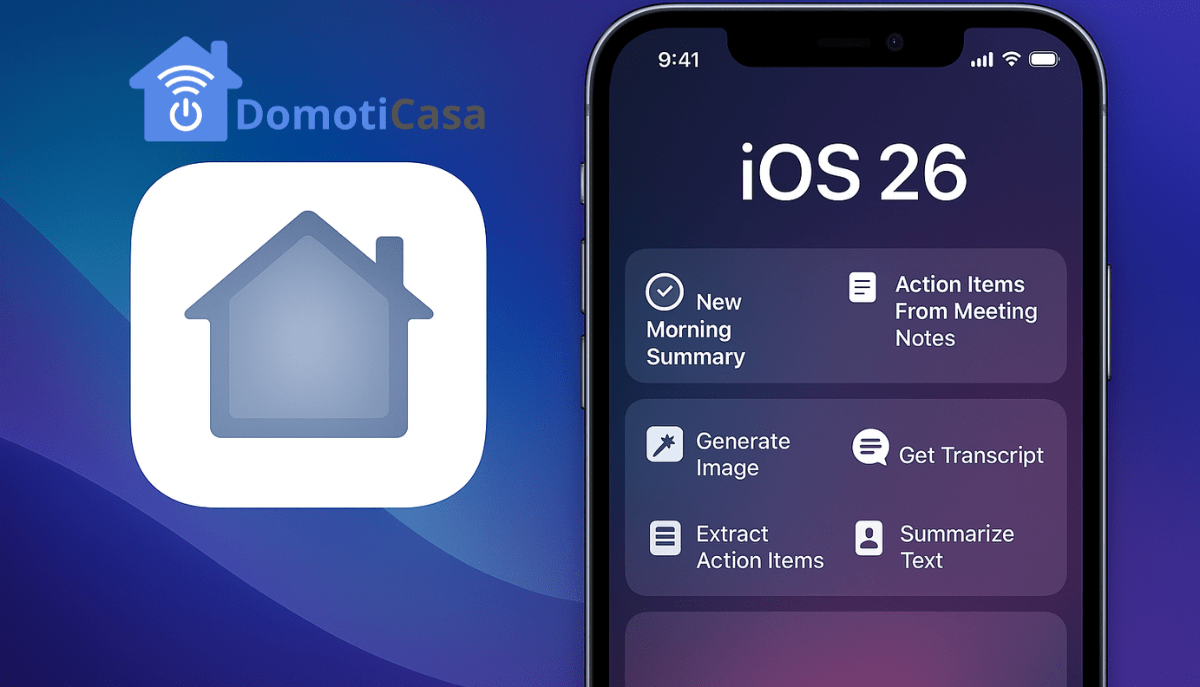 iOS 26 e la domotica arrivano Apple Home e i nuovi Comandi