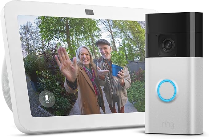 Super Offerta Amazon Echo Show 8 e Videocitofono Ring, il Bundle Imperdibile per la Tua Smart Home!