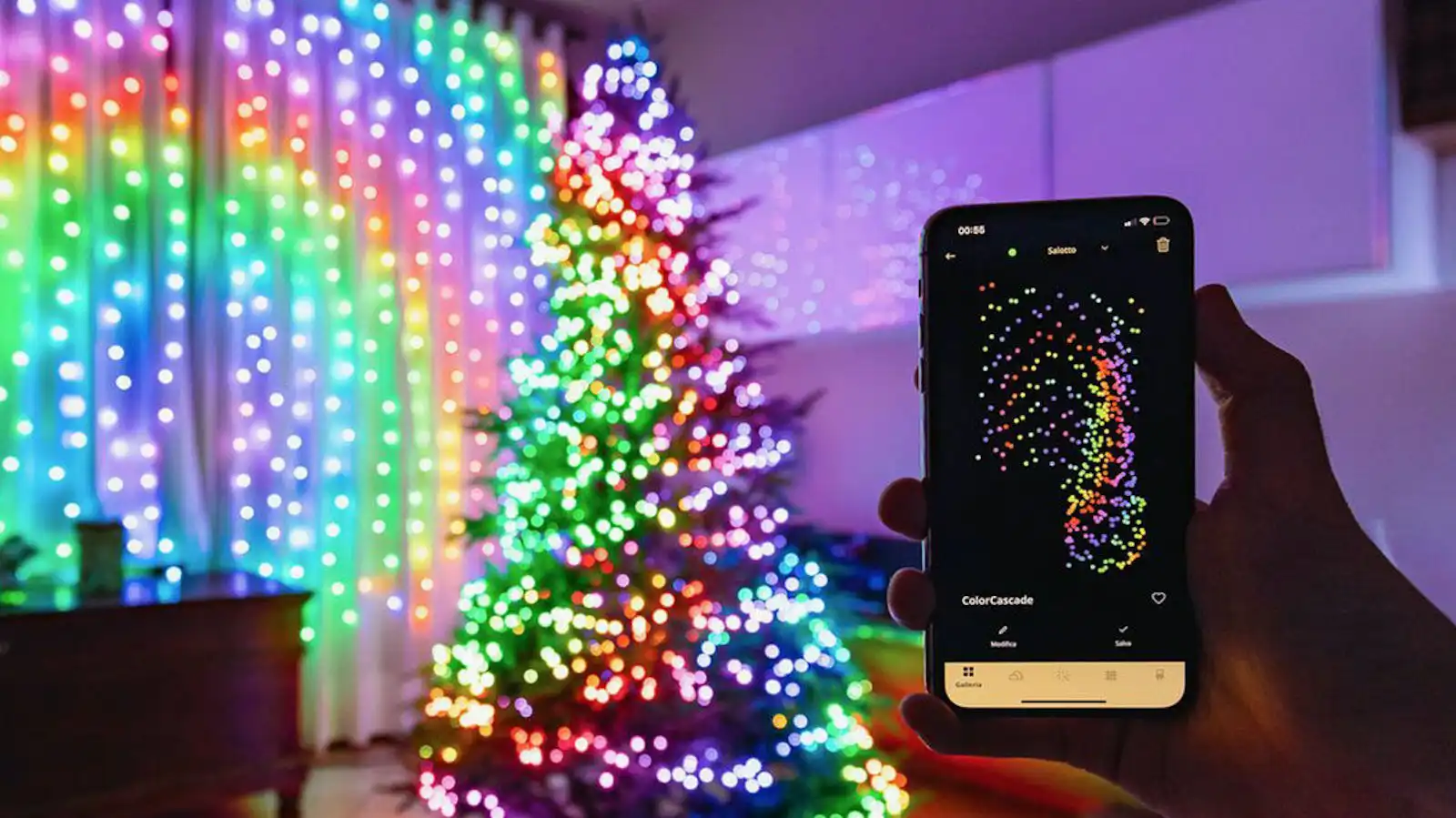Black Friday 2025 le migliori luci di Natale smart in offerta su Amazon