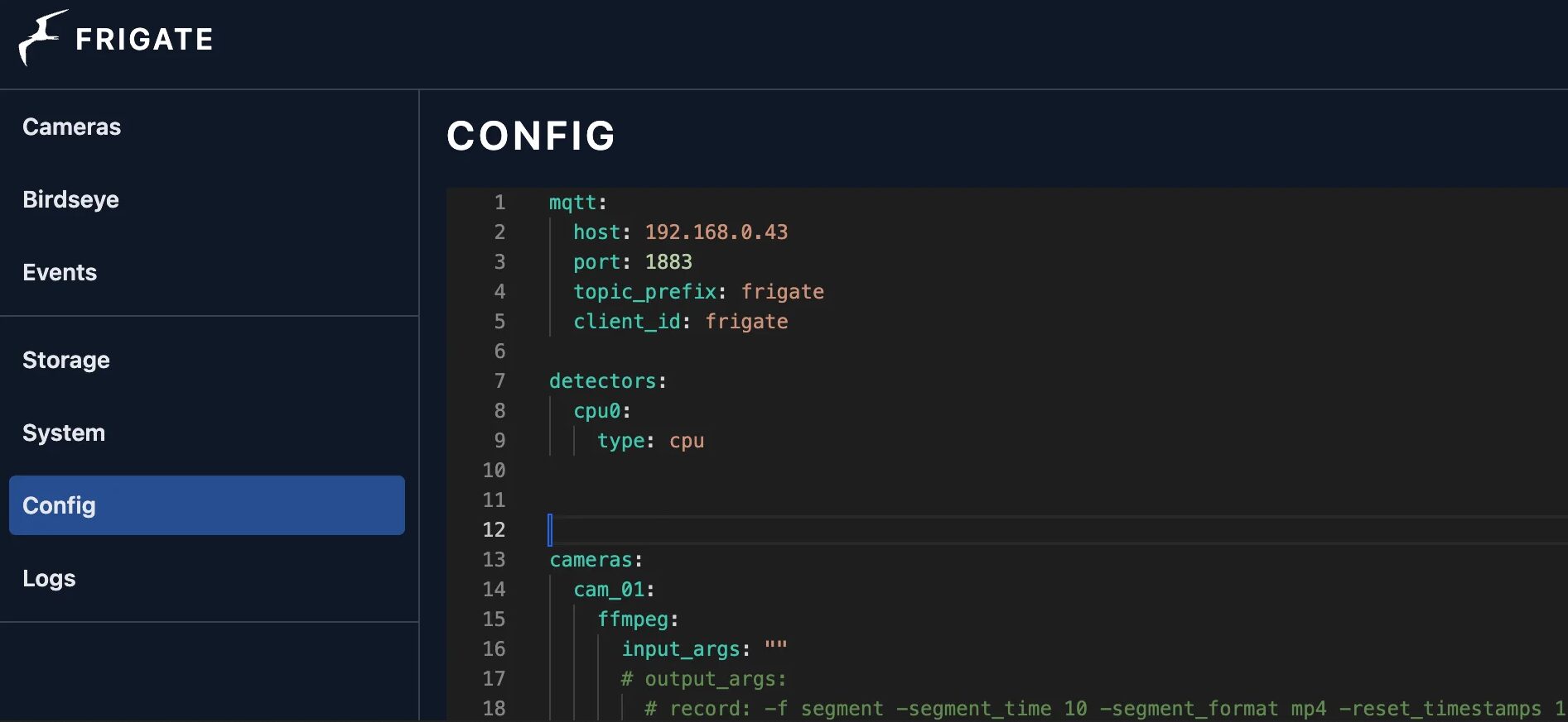 Come installare Frigate su Home Assistant