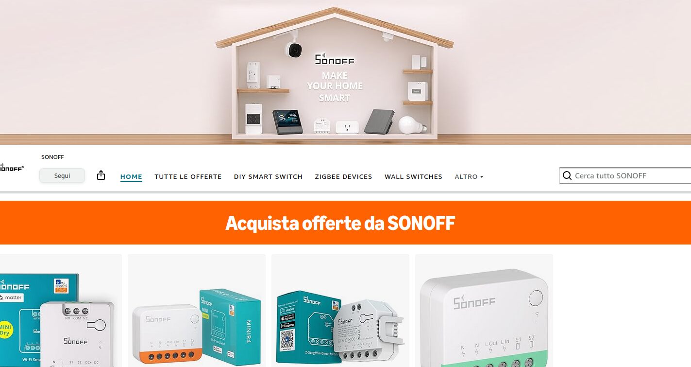 black friday 2025 amazon sonoff