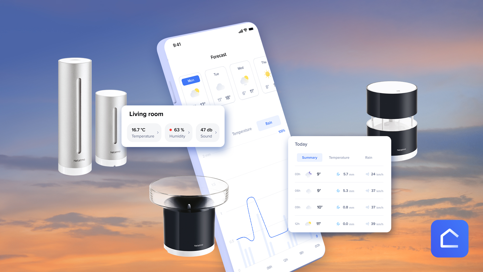 nuova app netatmo home+control
