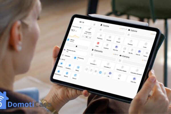 Dashboard Home Assistant su tablet a parete: guida completa con Fully Kiosk Browser e Kiosk Mode