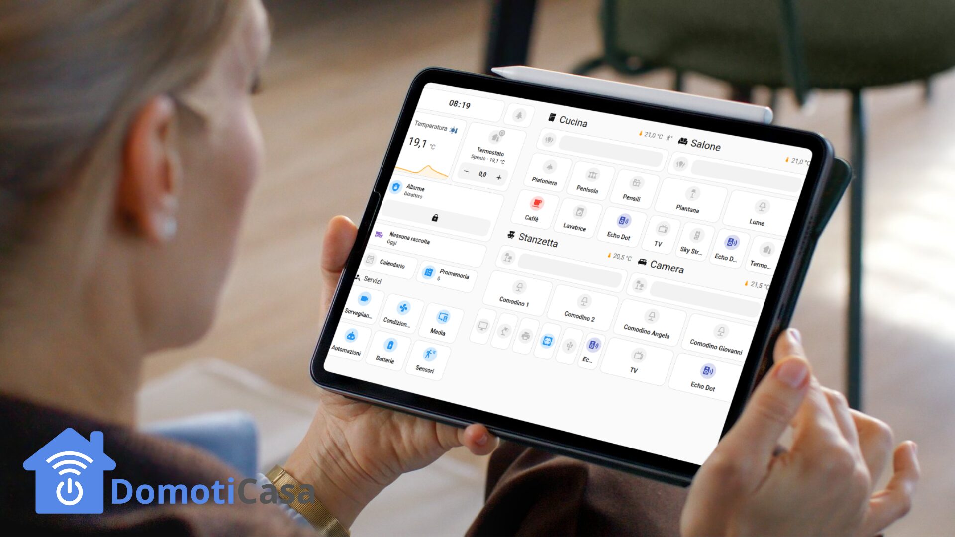 Dashboard Home Assistant su tablet a parete: guida completa con Fully Kiosk Browser e Kiosk Mode