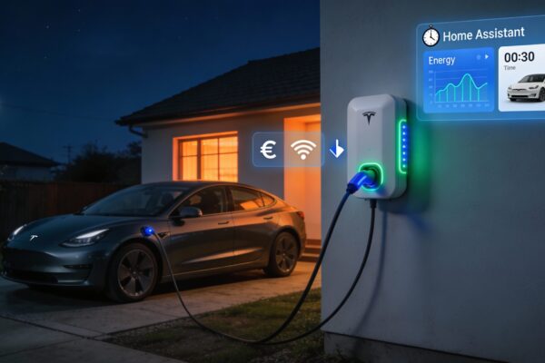 Ricarica auto elettrica Home Assistant