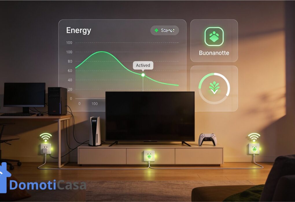 automazione energia spegnimento automatico standby