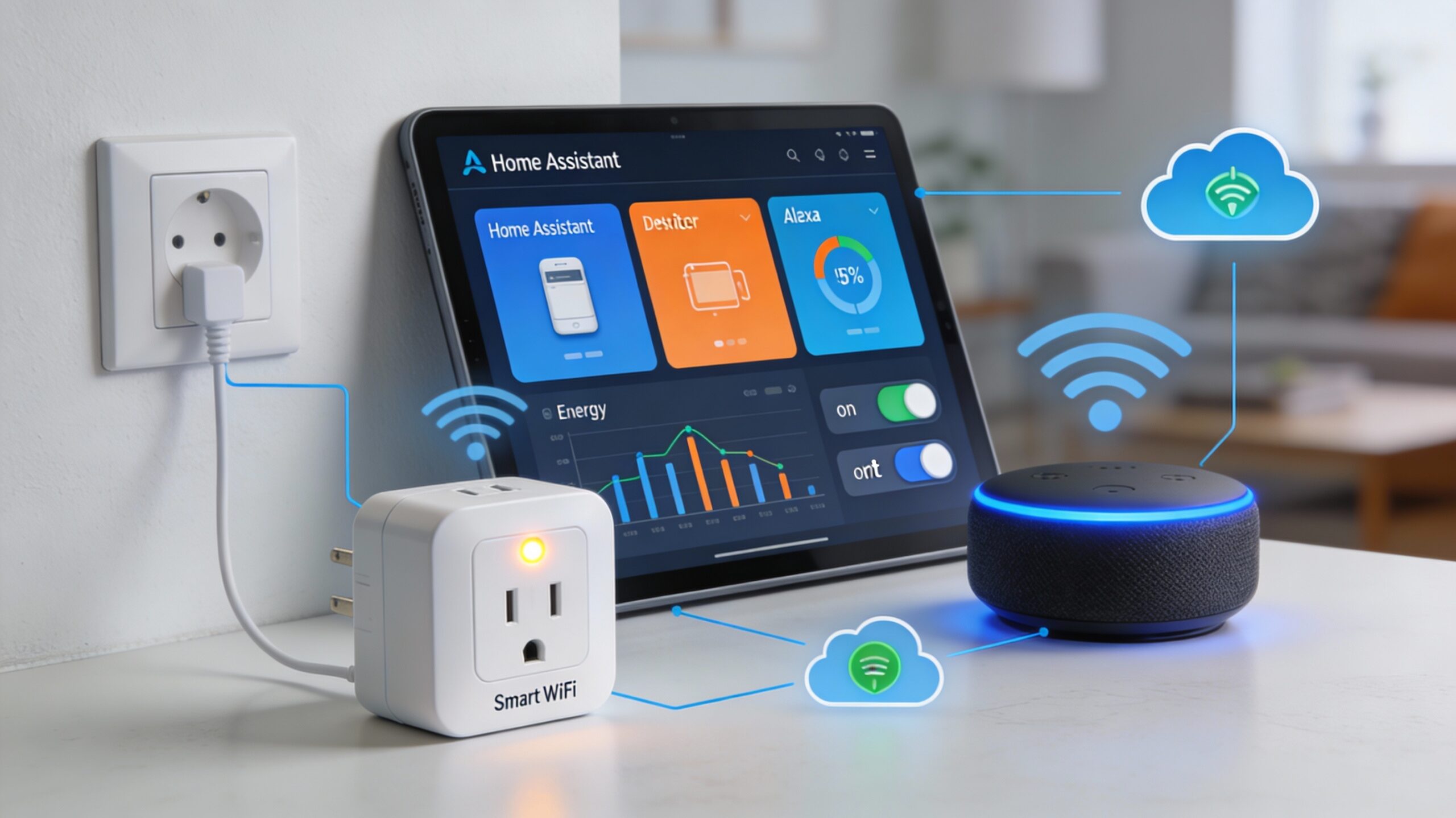 integrare prese smart WiFi con Home Assistant e Alexa