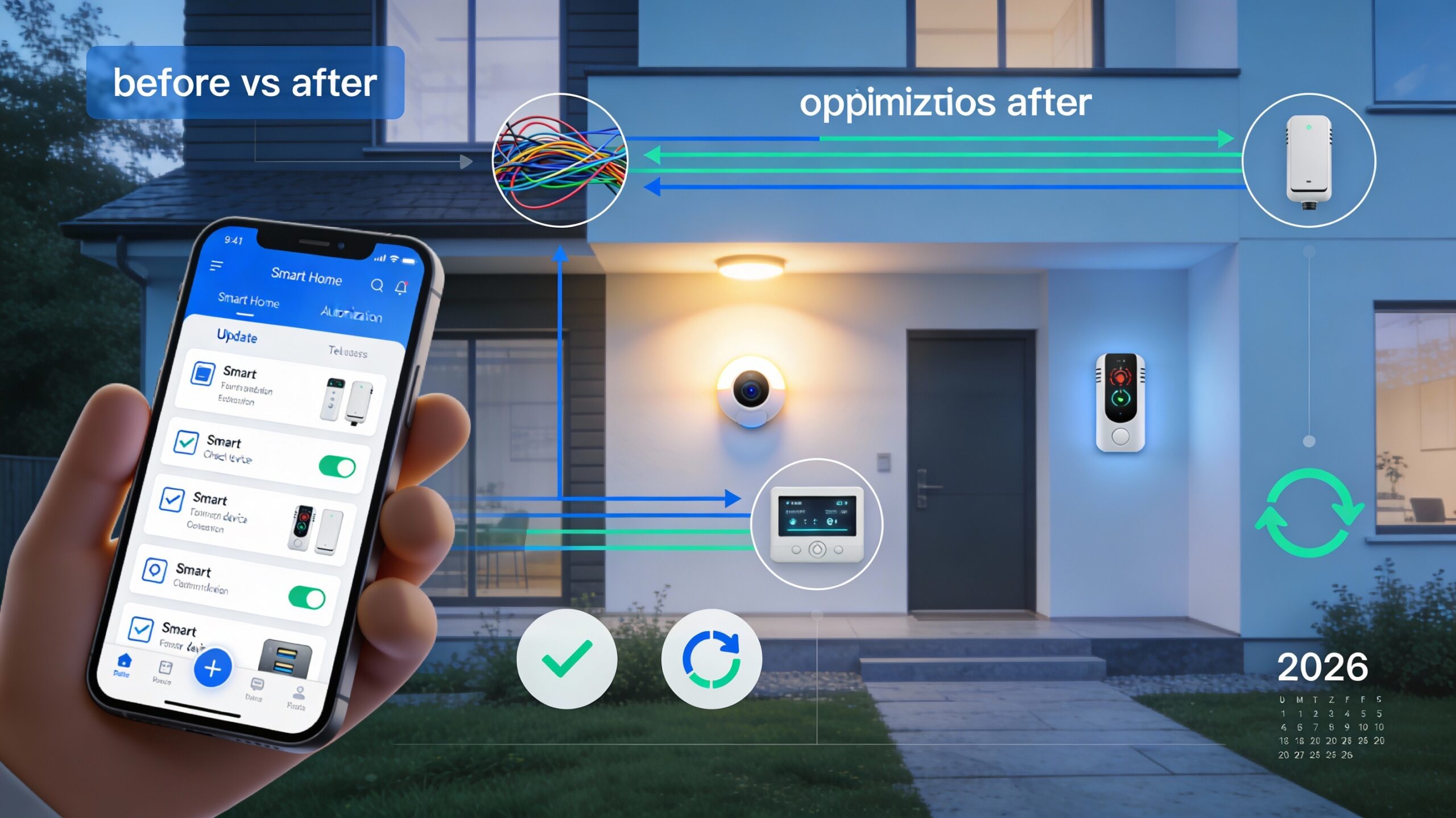 reset annuale smart home