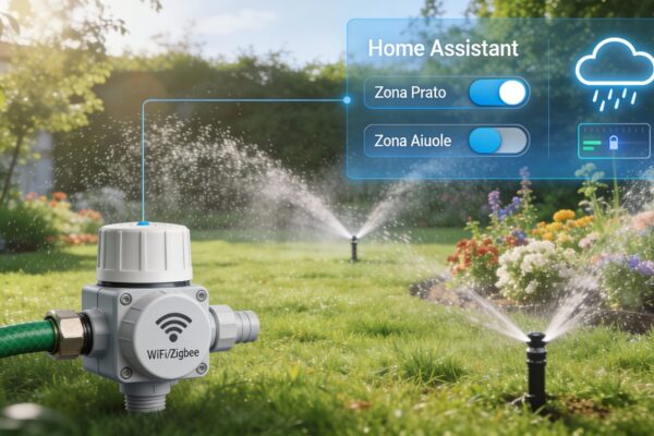 Automazione irrigazione smart Home Assistant